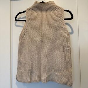 Madewell Knit Sleeveless Turtleneck